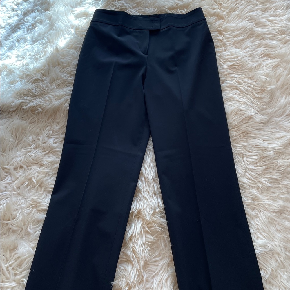 Auth.Escada Black Women's Career Office Classic Luxurious Pants